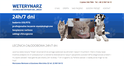 Desktop Screenshot of lecznicawarszawa.waw.pl